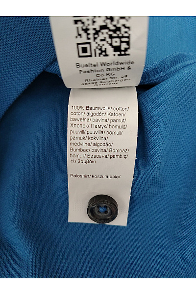 Camel active Pánské bavlněné polo tričko s krátkým rukávem modré Velikost EU L | camel active | obrázek 7