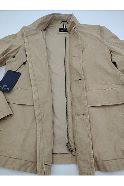 Schneiders Béžová bavlněná přechodová bunda smart casual Vel. EU 50 | schneiders | obrázek 6