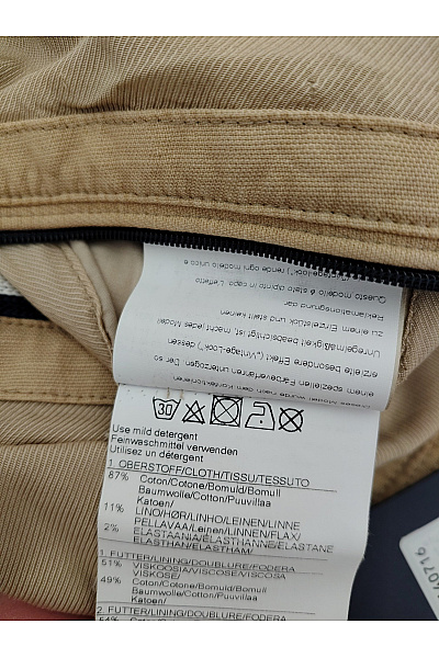 Schneiders Béžová bavlněná přechodová bunda smart casual Vel. EU 50 | schneiders | obrázek 9