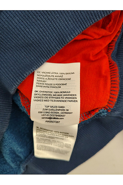 TROLLKIDS Chlapecká bavlněná mikina s kapucí volná outdoor Velikost EU 140 | TROLLKIDS | obrázek 6