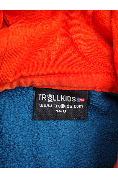 TROLLKIDS Chlapecká bavlněná mikina s kapucí volná outdoor Velikost EU 140 | TROLLKIDS | obrázek 7