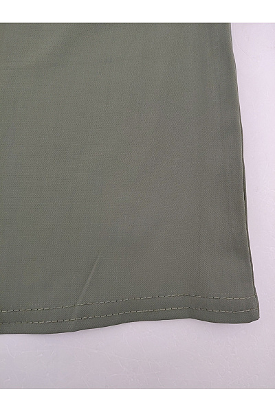 Dámské khaki tílko basic bez rukávů Velikost XXL | Unimoda | obrázek 3