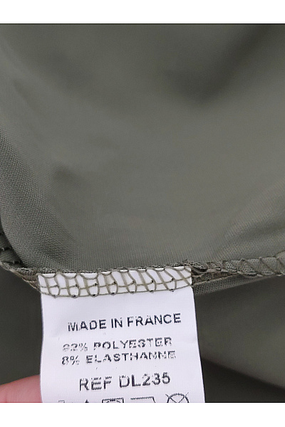Dámské khaki tílko basic bez rukávů Velikost XXL | Unimoda | obrázek 4
