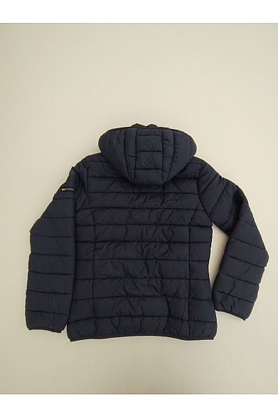 Geographical Norway Modrá prošívaná lehká bunda s kapucí Vel. EU 3/L | Geographical Norway | obrázek 6
