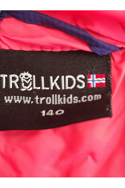 TROLLKIDS Dívčí prošívaná outdoorová bunda s kapucí Velikost EU 140 | TROLLKIDS | obrázek 7