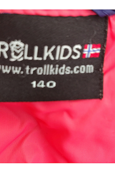 TROLLKIDS Dívčí prošívaná outdoorová bunda s kapucí Velikost EU 140 | TROLLKIDS | obrázek 8