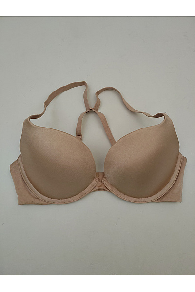 La Senza Béžová hladká push up podprsenka s překříženými zády Velikost EU 32C | La Senza | obrázek 2