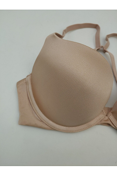 La Senza Béžová hladká push up podprsenka s překříženými zády Velikost EU 32C | La Senza | obrázek 3