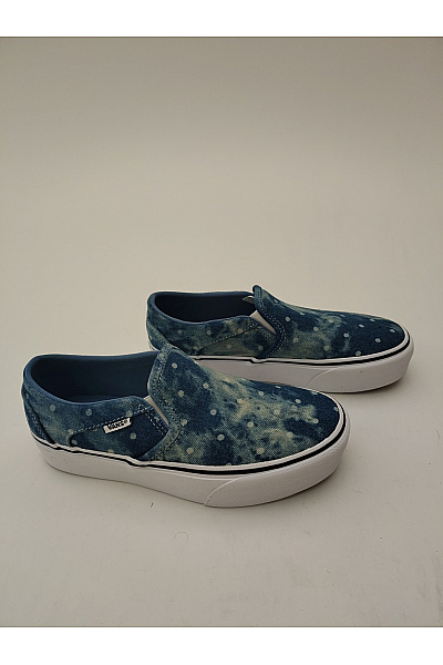 Vans tenisky Asher Platform Denim Dots Modré Velikost EU 37 | Vans | obrázek 2