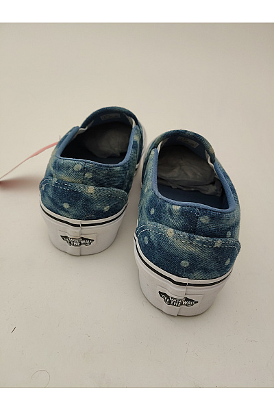 Vans tenisky Asher Platform Denim Dots Modré Velikost EU 37 | Vans | obrázek 4