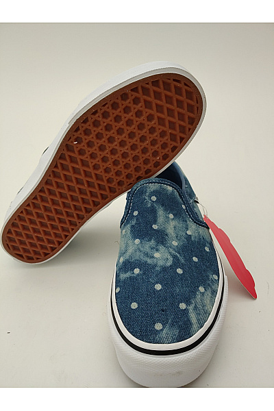 Vans tenisky Asher Platform Denim Dots Modré Velikost EU 37 | Vans | obrázek 5