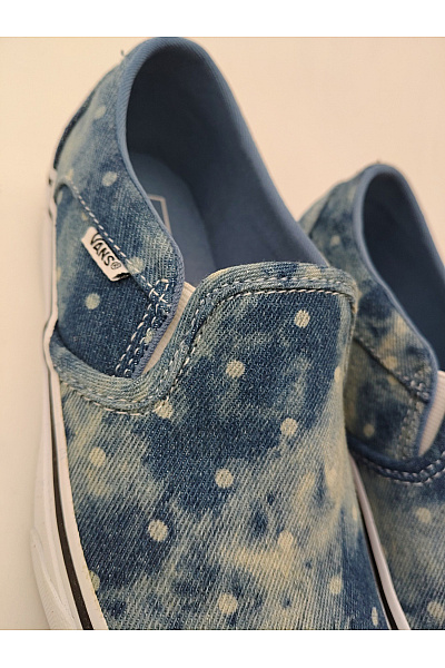 Vans tenisky Asher Platform Denim Dots Modré Velikost EU 37 | Vans | obrázek 9
