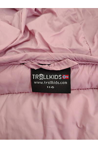 TROLLKIDS Dívčí prošívaná bunda khaki outdoor Velikost EU 116 | TROLLKIDS | obrázek 2