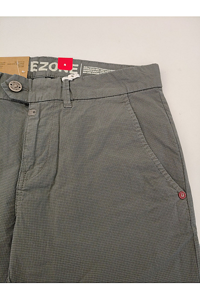 TIMEZONE Pánské bavlněné chinos kalhoty khaki Velikost W32/L32 | TIMEZONE | obrázek 4
