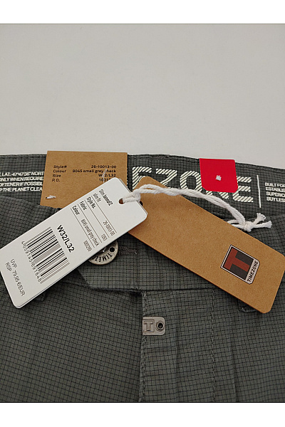 TIMEZONE Pánské bavlněné chinos kalhoty khaki Velikost W32/L32 | TIMEZONE | obrázek 5