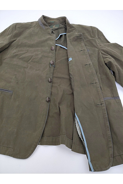Schneiders Pánské bavlněné khaki sako se stojáčkem Vel. EU 62 | schneiders | obrázek 5
