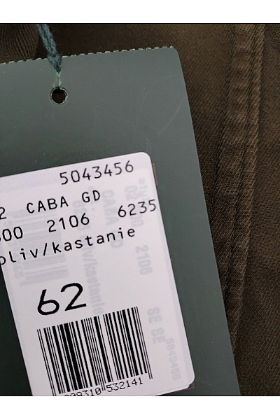 Schneiders Pánské bavlněné khaki sako se stojáčkem Vel. EU 62 | schneiders | obrázek 7