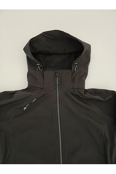ALPINE PRO Dámská černá softshellová bunda s kapucí outdoorová Vel. XL | ALPINE PRO | obrázek 4