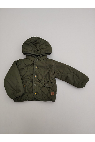 Dětská prošívaná bunda khaki Velikost 80 | Unimoda | obrázek 3