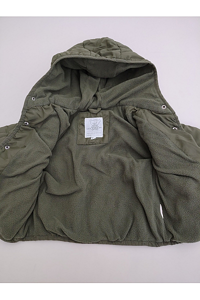 Dětská prošívaná bunda khaki Velikost 80 | Unimoda | obrázek 5