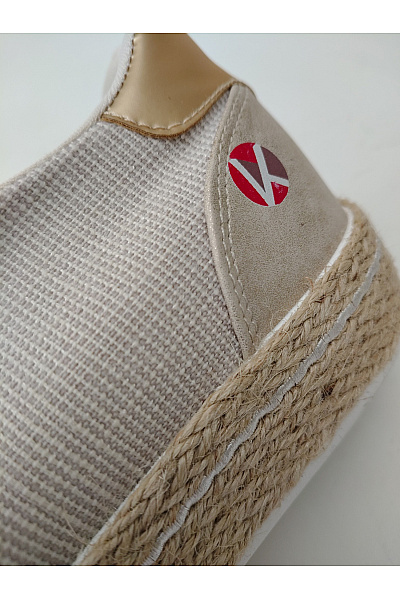 Kimberfeel Béžové dámské espadrilky na platformě šněrovací letní vycházkové Vel. EU 40 | Kimberfeel | obrázek 8
