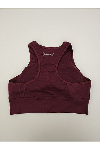 Super.natural Fialová sportovní podprsenka na jógu a fitness Velikost X LARGE | super.natural | obrázek 6