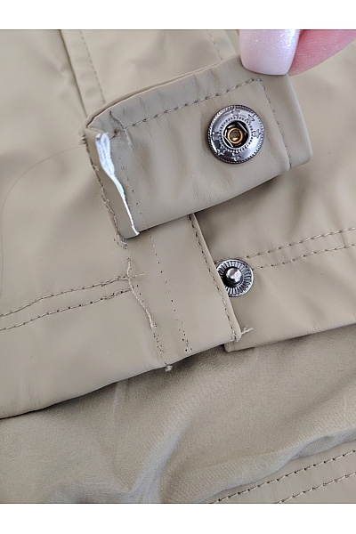 Garcia Dámská khaki parka s kapucí přechodová Vel. XL | Garcia | obrázek 5