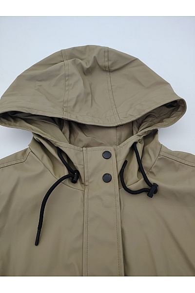 Garcia Dámská khaki parka s kapucí přechodová Vel. XL | Garcia | obrázek 8