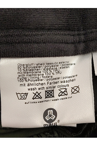 MAC Dámské khaki lyžařské kalhoty s kšandami a kapsami Velikost DE 46 | MAC | obrázek 8