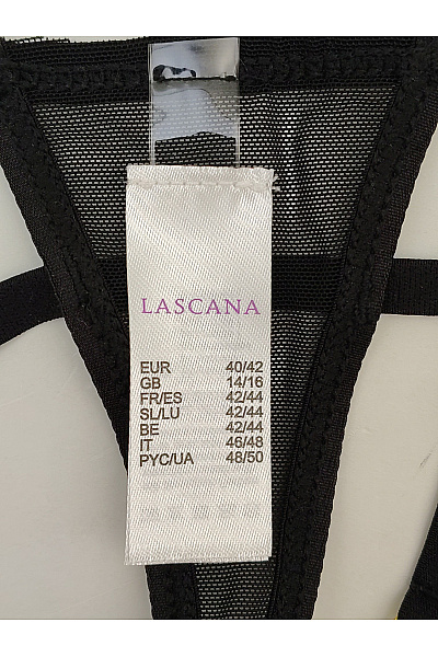Lasca Luxusní dámská tanga s krajkou červená Vel. EU 40/42 | Lasca | obrázek 7