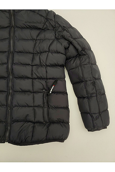 Canadian-peak Černá prošívaná zimní bunda s kapucí se zipem Vel. 5-XXL | canadian-peak | obrázek 2
