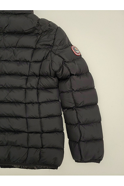 Canadian-peak Černá prošívaná zimní bunda s kapucí se zipem Vel. 5-XXL | canadian-peak | obrázek 6