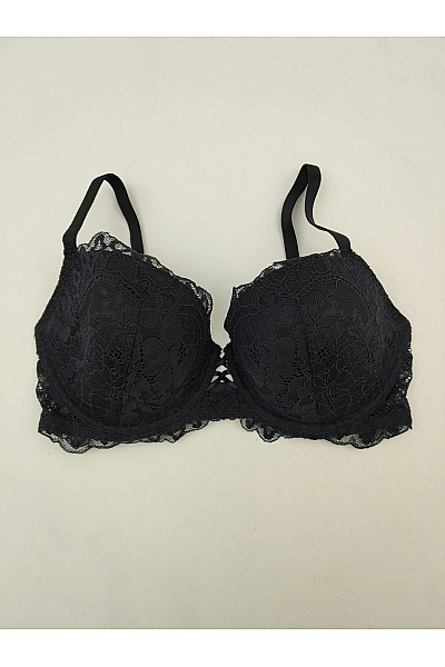 La Senza Černá krajková kosticová push up podprsenka Vel. EU 34DD | La Senza | obrázek 2