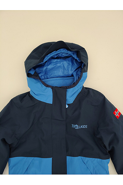 TROLLKIDS Chlapecká outdoorová bunda modrá Velikost EU 110 | TROLLKIDS | obrázek 3