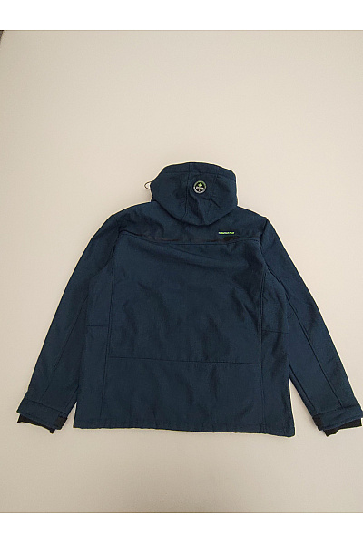 Canadian-peak Modrá pánská softshellová bunda s kapucí sportovní outdoorová Vel. EU XL | canadian-peak | obrázek 8