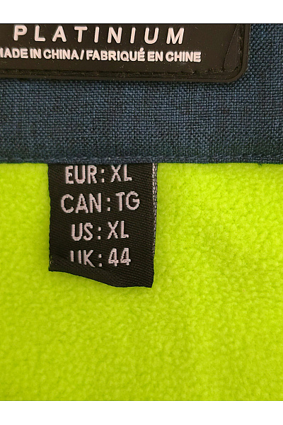 Canadian-peak Modrá pánská softshellová bunda s kapucí sportovní outdoorová Vel. EU XL | canadian-peak | obrázek 13