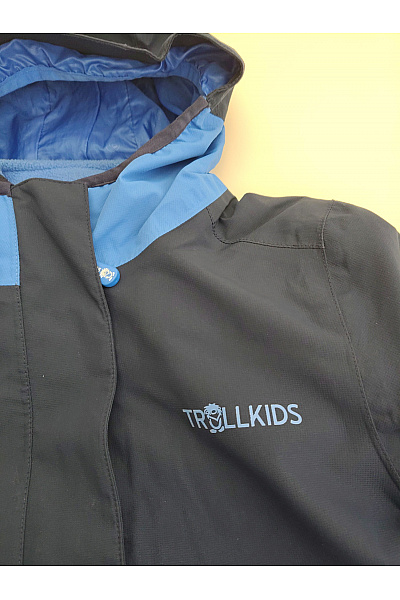 TROLLKIDS Chlapecká outdoorová bunda modrá Vel. EU 128 | TROLLKIDS | obrázek 3