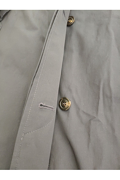 Schneiders Černý dámský trenčkot elegantní jarní podzimní Velikost EU 44 | schneiders | obrázek 6