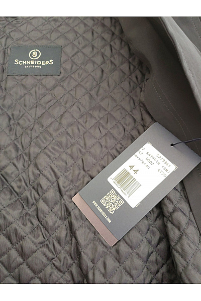 Schneiders Černý dámský trenčkot elegantní jarní podzimní Velikost EU 44 | schneiders | obrázek 9