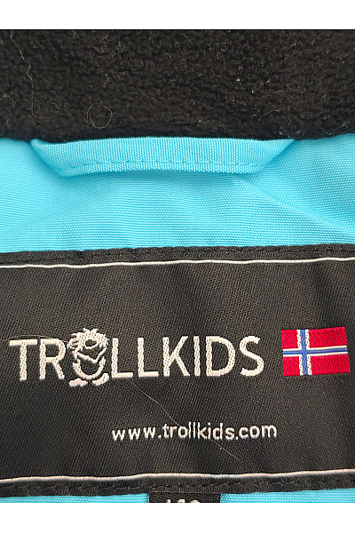 TROLLKIDS Dívčí modrá outdoorová zimní bunda Velikost EU 140 | TROLLKIDS | obrázek 11