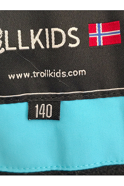 TROLLKIDS Dívčí modrá outdoorová zimní bunda Velikost EU 140 | TROLLKIDS | obrázek 12