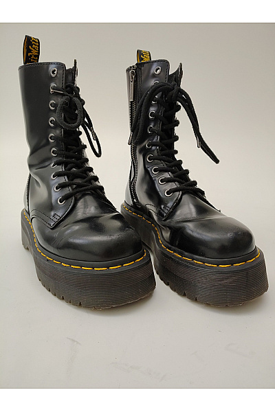 Dr.Martens Černé kotníkové boty na platformě se šněrováním a zipem Vel. 36 | Dr.Martens | obrázek 2