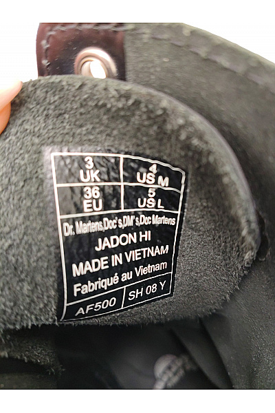 Dr.Martens Černé kotníkové boty na platformě se šněrováním a zipem Vel. 36 | Dr.Martens | obrázek 11