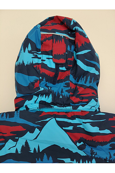 PEAK Chlapecká outdoorová zimní bunda s horským vzorem Vel. EU 128 | PEAK | obrázek 6