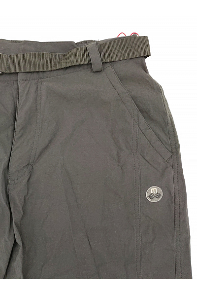 MAC Pánské černé turistické outdoorové kalhoty s páskem a kapsami Vel. DE 98 | MAC | obrázek 5
