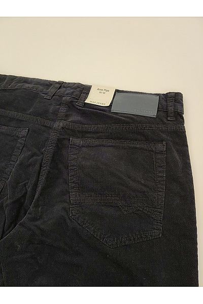 MAC Černé bavlněné manšestrové kalhoty rovné Vel. US W32 L32 | MAC | obrázek 6