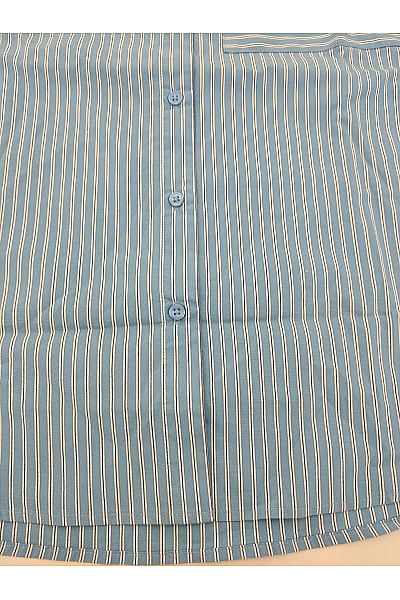 TOM TAILOR Dámská bavlněná pruhovaná košile oversized Velikost EU 40 | TOM TAILOR | obrázek 4