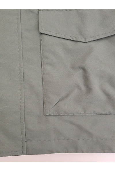 Derbe Pánská khaki parka s kapucí přechodová outdoorová bunda Vel. L | Derbe | obrázek 3