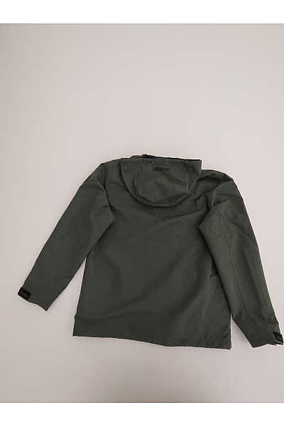 Derbe Pánská khaki parka s kapucí přechodová outdoorová bunda Vel. L | Derbe | obrázek 6