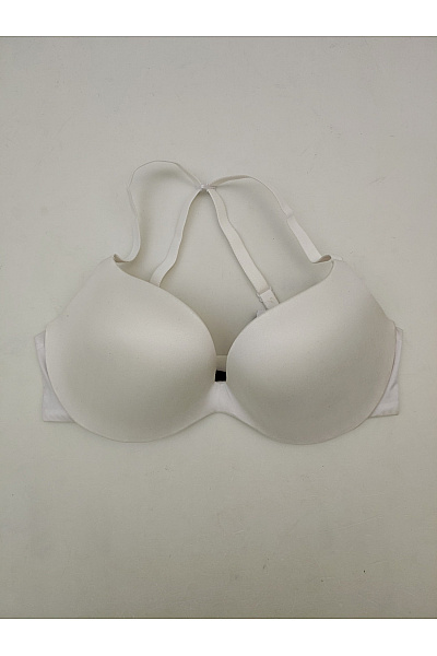 La Senza Bílá hladká push-up podprsenka s překříženými ramínky Vel. EU 34D | La Senza | obrázek 2
